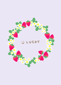 Cute strawberry wreath22 from Japan
