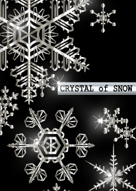 cristal de neve prata tema