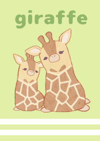 Giraffe's daily life