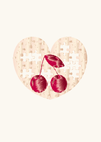 Cute cherry jigsaw puzzle