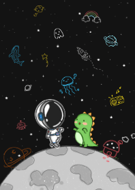 Adventure Dino and Astronaut