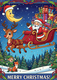 ซานตาคลอส : สุขสันต์วันคริสต์มาส!