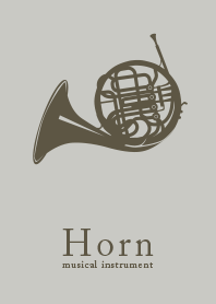 horn gakki Pearl gray