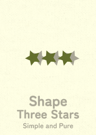 Shape Three Stars  Simos