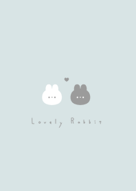 Lovely Rabbits /light blue LB