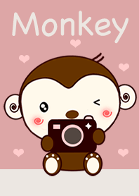 Monkey Brown and Pink.