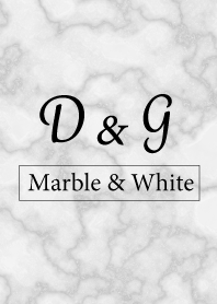 D&G-Marble&White-Initial