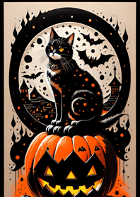 halloween cat 10BFd8
