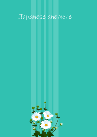 October's birth flower, Japanese anemone