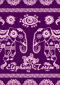 Elephant Totem-Purple