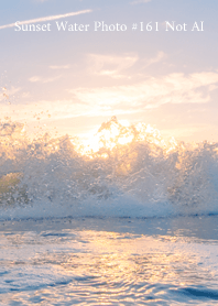 Sunset Water Photo #161 Not AI