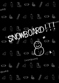 Snowboard theme for lovers