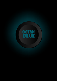 Ocean Blue Button In Black V.2