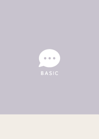 Basic// Beige&Brown/Lilac Purple/08
