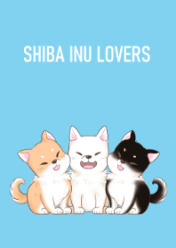 Shiba inu lovers (Skyblue)