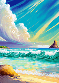 Beautiful real scenery(Summer-432)