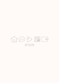 super_simple! beige01