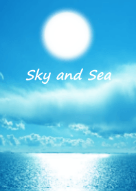 神奇的天空和大海