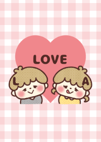 カップル♡イニシャル -L&A- 彼女