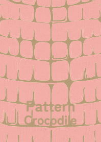 Pattern Crocodile sangoiro