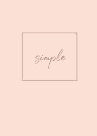 simple cursive -shellpink-(JP)