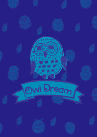Owl Dream Blue