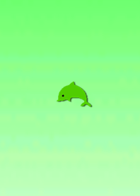 Simple dolphin icon 4