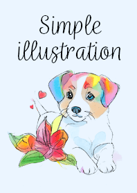 simple illustration10blue_JP