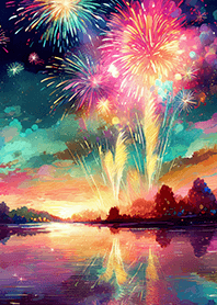 Beautiful Fireworks Theme#560