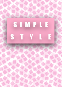 Simple pink textile