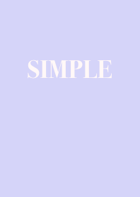 Minimal pastel purple line theme