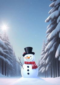Winter snowman 093b99