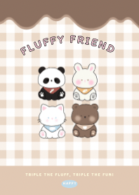 Fluffy cute friend