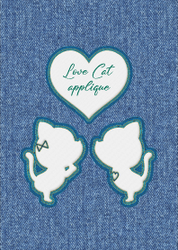 Love Cat Applique 21