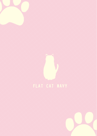 Flat Cat Pink