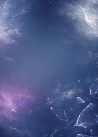 星雲玻璃夜空夢