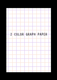 2 COLOR GRAPH PAPER/PINK&PURPLE/BLACK