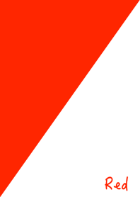 Simple Red & White No.10