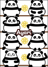 Ayari Round Kawaii Panda