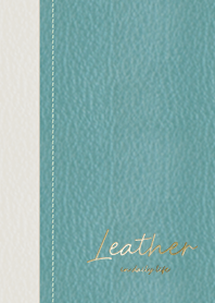 Leather*turquoise