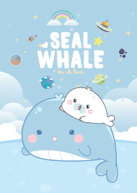 วาฬแมวน้ำอุ๋งๆ มหาสมุทร คาวาอี้