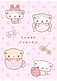 sweet nyanko . pink