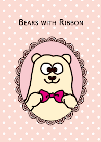 Bears with Ribbon