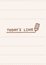 A simple theme like a cute notebook