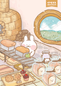 ハロー ウサギ！生食パン！