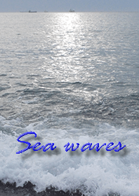 Negative ions due to splashing waves