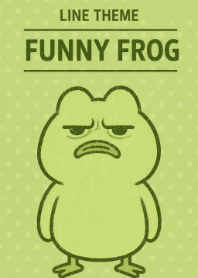 FUNNY FROG W