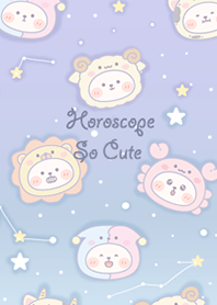 Horoscope In Purple Blue!