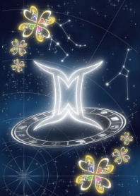 双子座 星図Ver. 四つ葉のクローバー