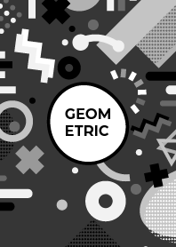 Geometric Mine Shaft Black